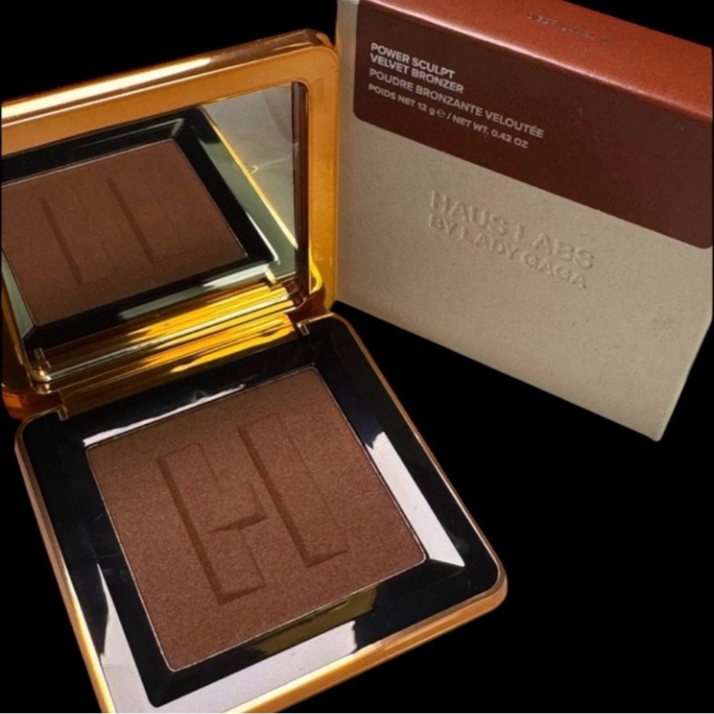 Haus Labs By Lady Gaga Power Sculpt Velvet Bronzer DEEP LEVEL 10 NIB